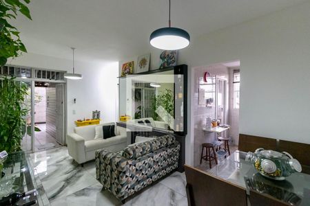 Sala de apartamento à venda com 2 quartos, 80m² em Alto Caiçaras, Belo Horizonte