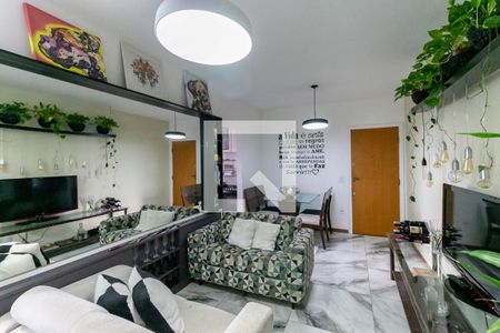 Sala de apartamento à venda com 2 quartos, 80m² em Alto Caiçaras, Belo Horizonte