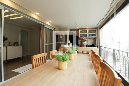 Varanda Gourmet de apartamento à venda com 4 quartos, 150m² em Santana, São Paulo