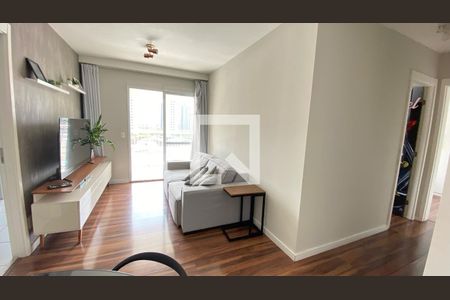 Sala  de apartamento à venda com 2 quartos, 65m² em Brás, São Paulo