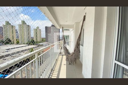 Varanda da Sala  de apartamento à venda com 2 quartos, 65m² em Brás, São Paulo