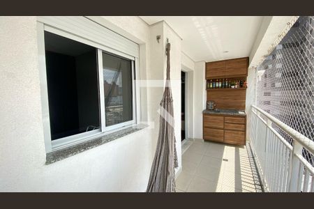 Varanda da Sala  de apartamento à venda com 2 quartos, 65m² em Brás, São Paulo