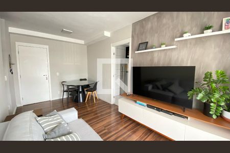 Sala  de apartamento à venda com 2 quartos, 65m² em Brás, São Paulo