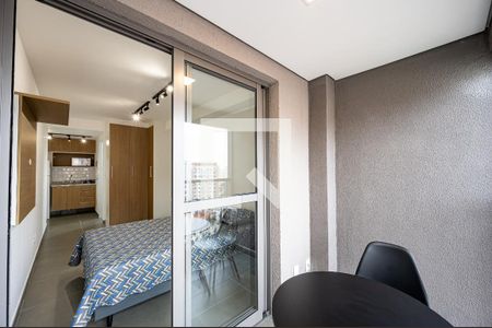 Varanda de apartamento para alugar com 1 quarto, 25m² em Vila Guarani (zona Sul), São Paulo