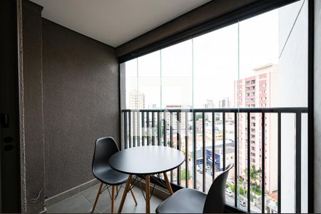 Varanda de apartamento para alugar com 1 quarto, 25m² em Vila Guarani (zona Sul), São Paulo