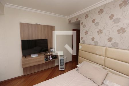 Quarto 1 - Suite de apartamento à venda com 4 quartos, 277m² em Bairro da Glória, Contagem