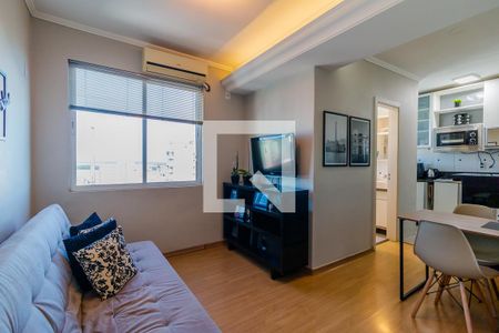 Sala de apartamento à venda com 1 quarto, 30m² em Centro Histórico, Porto Alegre