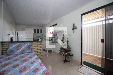 Sala 1 de casa para alugar com 1 quarto, 55m² em Riacho Fundo Ii, Brasília