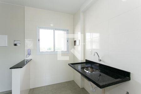 Cozinha de apartamento para alugar com 1 quarto, 32m² em Chácara Califórnia, São Paulo