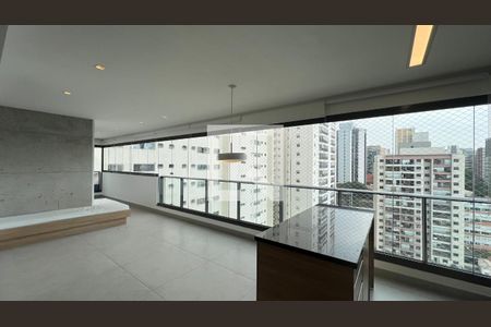 Varanda gourmet de apartamento para alugar com 3 quartos, 118m² em Cerqueira César, São Paulo