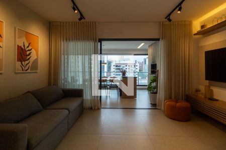 Sala de apartamento para alugar com 3 quartos, 118m² em Cerqueira César, São Paulo