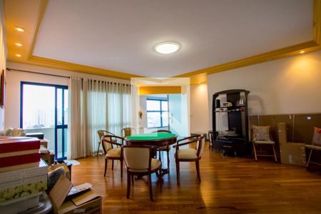 Sala 2 de apartamento à venda com 4 quartos, 400m² em Vila Valparaiso, Santo André