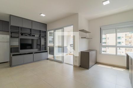 Sala de apartamento para alugar com 1 quarto, 58m² em Morumbi, São Paulo