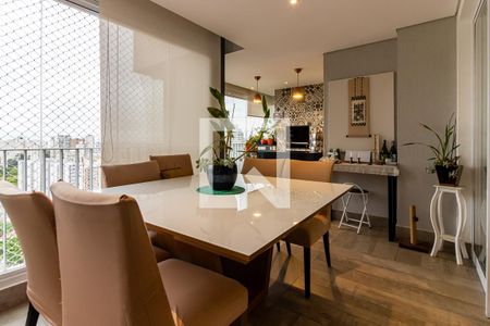 Varanda Gourmet de apartamento à venda com 3 quartos, 133m² em Vila Ester (zona Norte), São Paulo