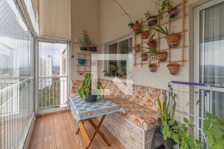 Varanda da Sala de apartamento à venda com 3 quartos, 88m² em Vila Pirituba, São Paulo