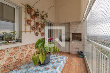 Varanda da Sala de apartamento à venda com 3 quartos, 88m² em Vila Pirituba, São Paulo