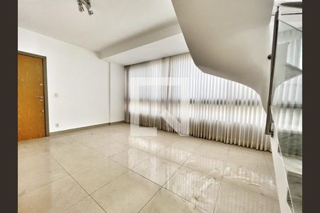 Sala de apartamento à venda com 4 quartos, 204m² em Buritis, Belo Horizonte