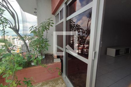 Varanda da Sala de apartamento à venda com 3 quartos, 110m² em Pechincha, Rio de Janeiro