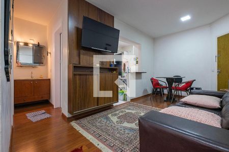 Sala de apartamento para alugar com 1 quarto, 42m² em Paraíso, São Paulo