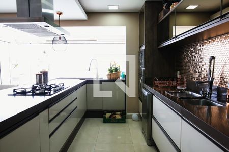 Sala, Cozinha e Varanda Gourmet de apartamento à venda com 3 quartos, 115m² em Jardim, Santo André