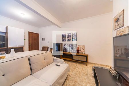 Sala de apartamento à venda com 3 quartos, 75m² em Vila Guaraciaba, Santo André