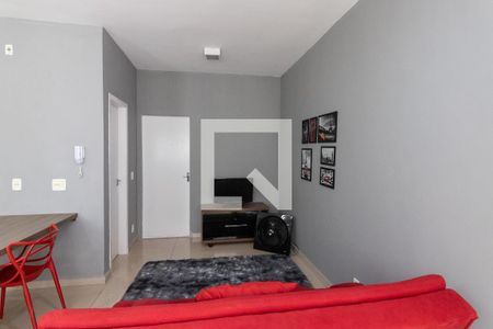 Sala de apartamento para alugar com 1 quarto, 53m² em Vila Amelia, Ribeirão Preto