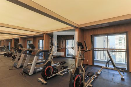 Apartamento para alugar com 25m², 1 quarto e sem vaga Apartamento para alugar com 25m², 1 quarto e sem vagaÁrea comum - Academia