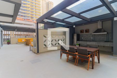 Apartamento para alugar com 25m², 1 quarto e sem vaga Apartamento para alugar com 25m², 1 quarto e sem vagaÁrea comum - Churrasqueira