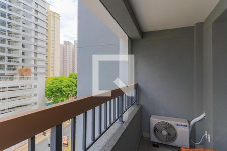 Varanda de apartamento para alugar com 1 quarto, 25m² em Brooklin Paulista, São Paulo