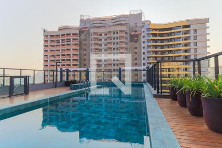 Apartamento para alugar com 25m², 1 quarto e sem vaga Apartamento para alugar com 25m², 1 quarto e sem vagaÁrea comum - Piscina