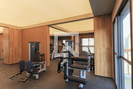 Apartamento para alugar com 25m², 1 quarto e sem vaga Apartamento para alugar com 25m², 1 quarto e sem vagaÁrea comum - Academia