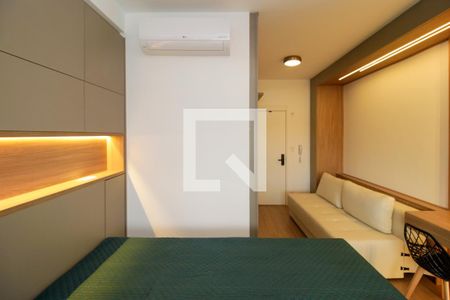 Studio para alugar com 27m², 1 quarto e sem vagaSala/Quarto