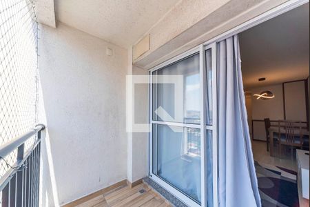 Varanda da Sala de apartamento à venda com 3 quartos, 60m² em Jardim Jamaica, Santo André