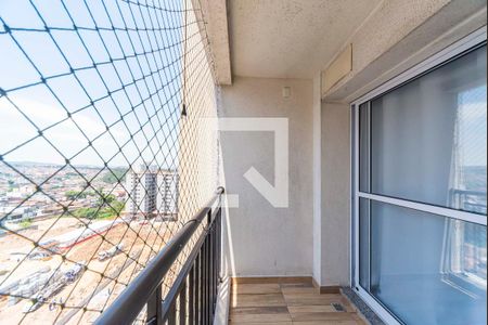 Varanda da Sala de apartamento à venda com 3 quartos, 60m² em Jardim Jamaica, Santo André