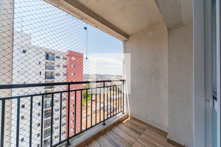 Varanda da Sala de apartamento à venda com 3 quartos, 60m² em Jardim Jamaica, Santo André