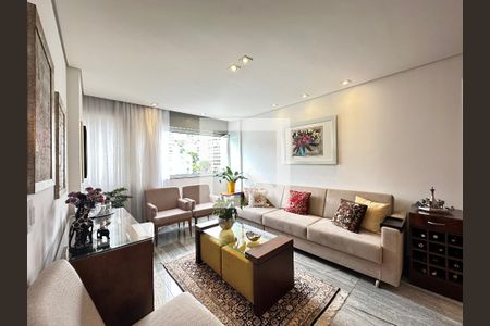 sala de apartamento à venda com 3 quartos, 80m² em Anchieta, Belo Horizonte