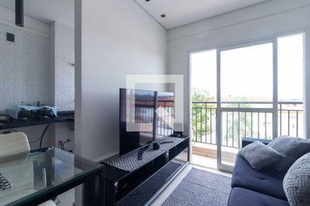 Sala de apartamento para alugar com 1 quarto, 39m² em Granja Viana, Cotia