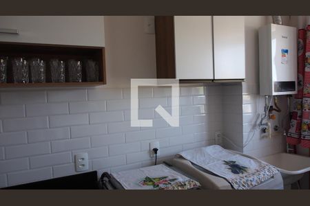 Cozinha de apartamento à venda com 2 quartos, 44m² em Ponte de São João, Jundiaí