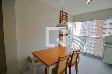 Varanda da Sala de apartamento para alugar com 2 quartos, 57m² em Panamby, São Paulo