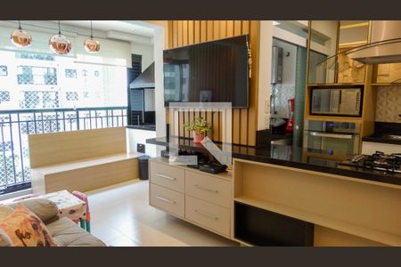 Sala de apartamento à venda com 2 quartos, 63m² em Continental, Osasco