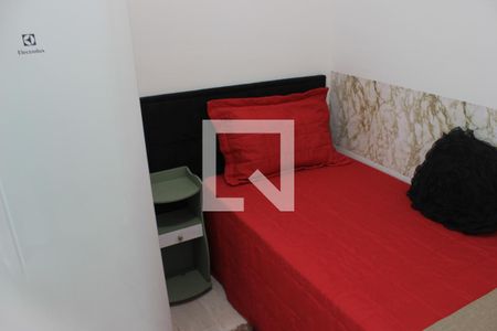 Cama Quarto da Kitnet de kitnet/studio para alugar com 1 quarto, 27m² em Jardim Santa Edwirges, Guarulhos