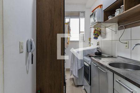 Cozinha de apartamento à venda com 2 quartos, 40m² em Jardim Dona Leopoldina, Porto Alegre