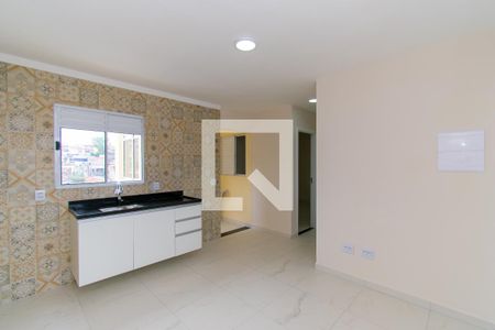 Sala/Cozinha de apartamento à venda com 2 quartos, 40m² em Parque São Lucas, São Paulo