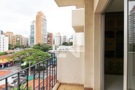 Varanda da Sala de apartamento para alugar com 3 quartos, 112m² em Vila Uberabinha, São Paulo