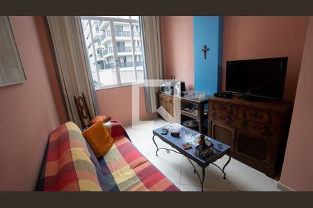 Sala de apartamento para alugar com 2 quartos, 62m² em Botafogo, Rio de Janeiro