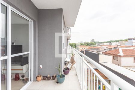 Varanda de apartamento à venda com 2 quartos, 55m² em Vila Dom Pedro I, São Paulo