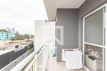 Varanda de apartamento à venda com 2 quartos, 55m² em Vila Dom Pedro I, São Paulo