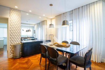 Sala de Jantar de apartamento à venda com 2 quartos, 95m² em Jardim Paulista, São Paulo