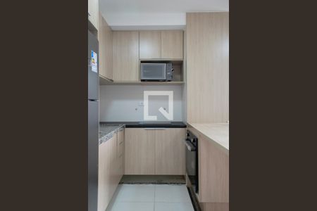 Cozinha de kitnet/studio para alugar com 1 quarto, 30m² em Jardim São Paulo, São Paulo