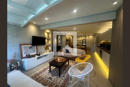 Sala de apartamento para alugar com 2 quartos, 82m² em Melville Empresarial Ii, Barueri